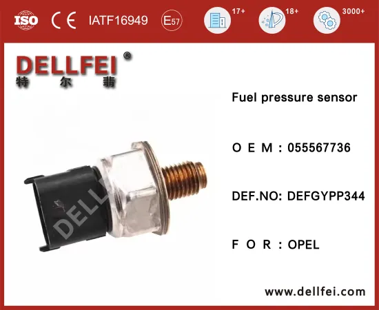Auto Sensors Fuel Rail Pressure Sensor 055567736 for OPEL