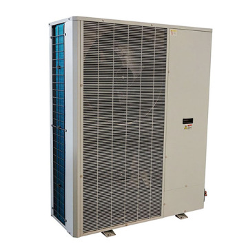 Condensing unit uses fully enclosed refrigeration compressor