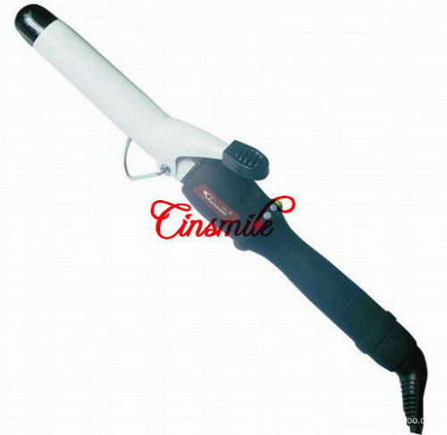 Personal White Lcd Hair Curling Tongs 240v For Salon Hair Iron