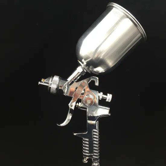 High Pressure Air Painting Spray Gun - Dual Action Pneumatic Nozzle Sprayer (Model 1191-G)