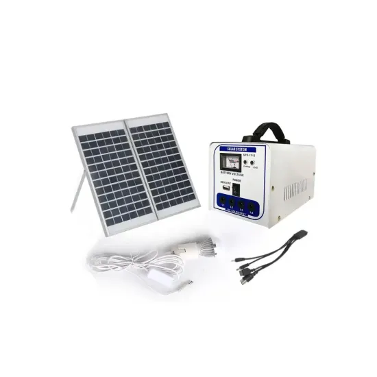 Portable Solar Power Station: LED Lighting Kit for Home Solar Systems