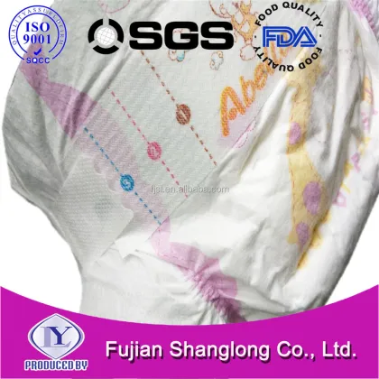 Fujian Yuanlong Sleepy Baby Diapers ISO9001 Wholesale