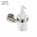 Manual Glass Bottle Soap Dispenser For Bathroom