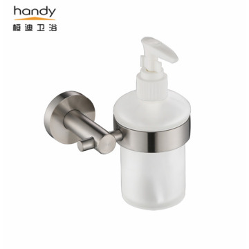 Manual Glass Bottle Soap Dispenser For Bathroom