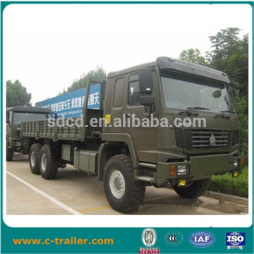 SINOTRUK HOWO heavy duty 371HP steyr engine 6x6 cargo truck