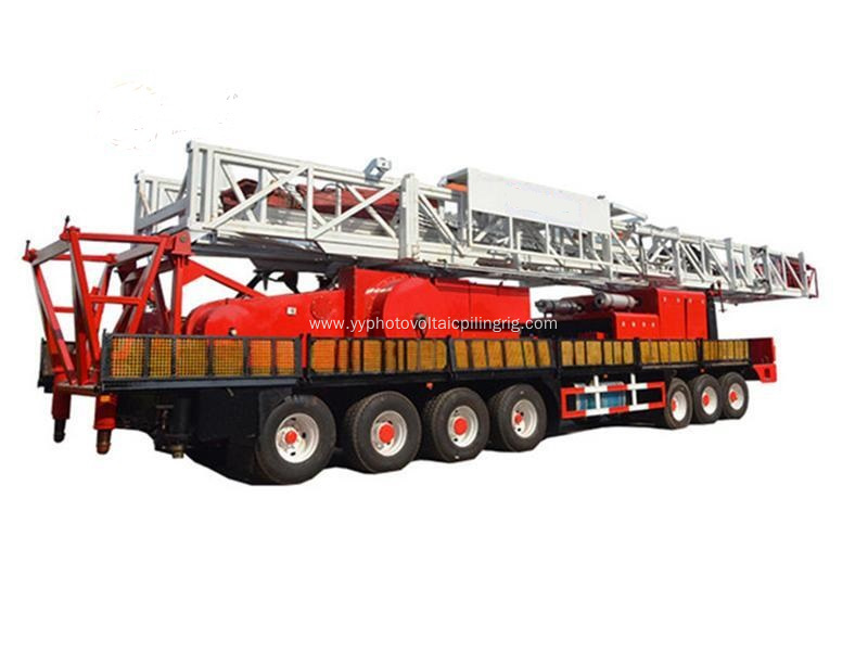9000m Truck-mounted Workover Rig for Oil & Gas
