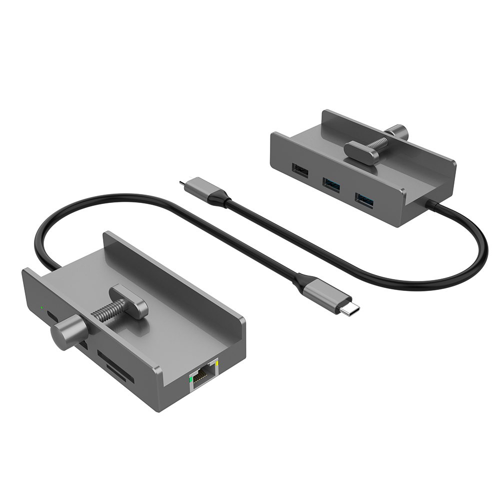 USBC HUB 8 en 1 adaptador multifunción