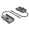 USBC Hub 8 in 1 multifunctionele adapter