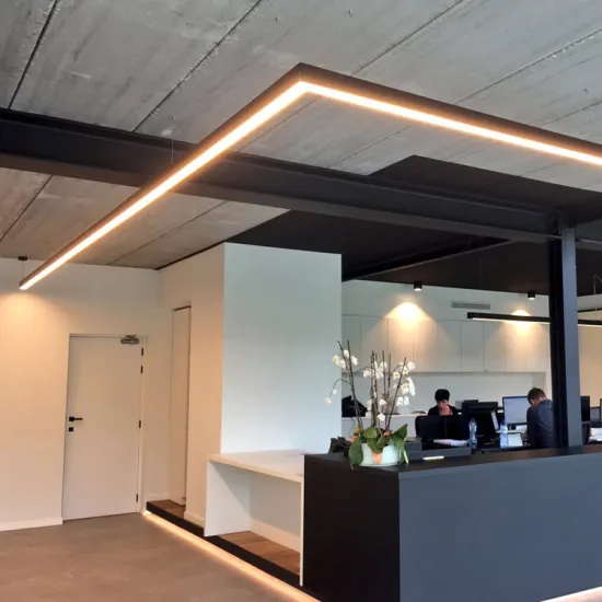 Customized Suspended Linkable LED Linear Lighting - 2FT 4FT Office Pendant Light