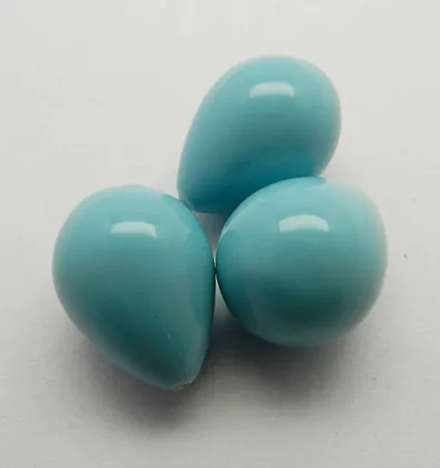 Light blue freshwater pearl drops Loose stone