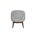 Fauteuil confortable en tissu Perrouin Kalin