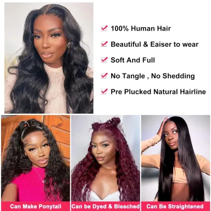 Body Wave U Part Wig For Women