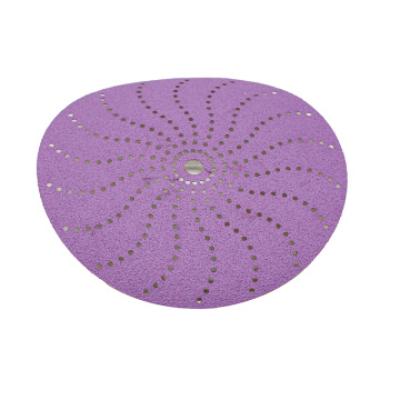 Purple Ceramic Sanding Paper Discs for Automotive