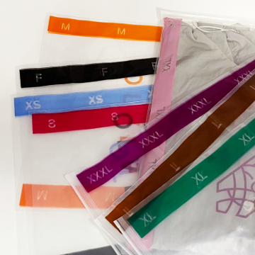 Sustainable Custom Logo Transparent Plastic Zip Lock Bags