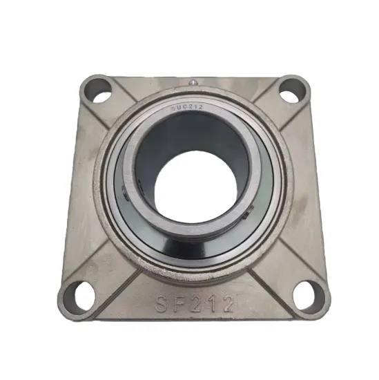 SUCF212 Stainless Steel Four Bolt Flange Housing Bearing