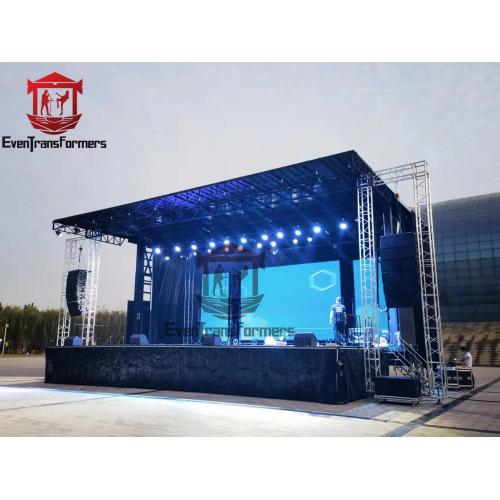 Gospel Stage Trailer 14x11x11m Minister Outreach Truck Factory