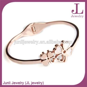 Fashion Bracelet Jewelry For Ladies Stainless Steel Rose Gold Plated Jewelry
