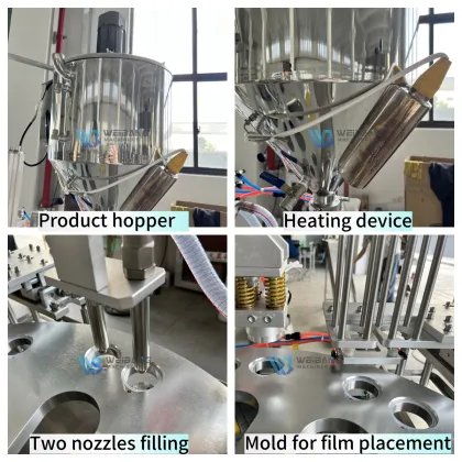 Hot Sale Tomato Sauce Ketchup Mayonnaise Filling and Sealing Machine
