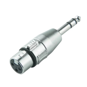 6.35 mm de 1/4 "Adaptador TRS: adaptadores masculinos de XLR a cuarto de pulgada balanceados y adaptador de videos de audio con conector Speakon", sin embargo, para un título más amigable y conciso de SEO, puede considerar: "6.35 mm a 1/ 4 