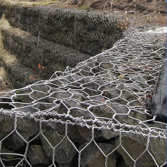 galvanized gabion baskets gabion mesh for river wall
