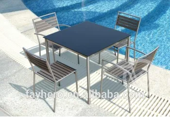 GW3165 outdoor furniture polywood dining set