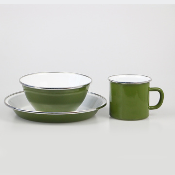 Wholesale Portable Enamel Bowl for Travelling Bowl