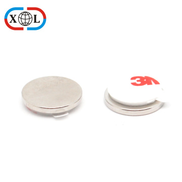 Sterke schijf neodymiummagneet met 3M sticker