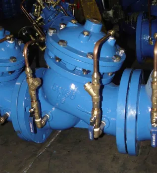 Jd745x High Performance Sanitary Stainless Steel Water Regulating Valve