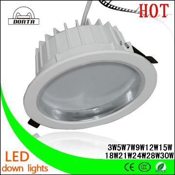 5W/7W/9W/12W/15W 240v levado downlight com Epistar