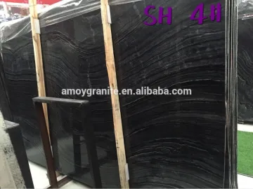 Black Sandal Wood Marble Slabs & Tiles (Direct Factory + Good Price )