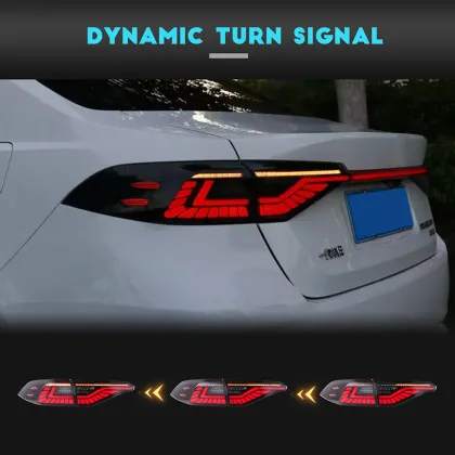 HCMOTIONZ Car LED Tail Lights for Toyota Corolla Middle East Edition 2020-2022