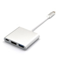 HDMI USB 3.0 허브에 USB 유형 C