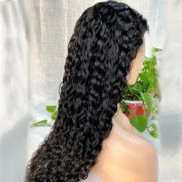 wholesale 13*4 vietnam extension cuticle aligned indian raw unprocessed double drawn wig virgin water wave hair