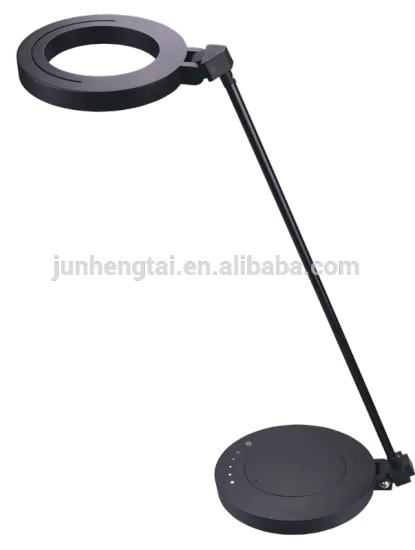 qi wireless charger lamp with touch dimmer