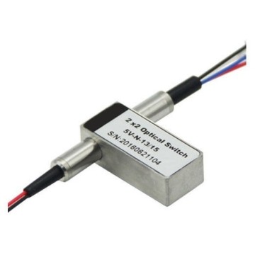 2x2 Mechanical Fiber Optic Switch Latching and Non-Latching