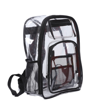 Moda de mochila de mochila de grande capacidade PVC Mackpack