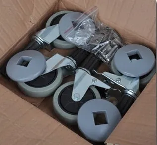 round tube s/s dish collecting cart