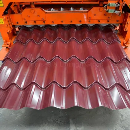 quality assurance steel k profile russian glazed arch sheet making forming tile machine