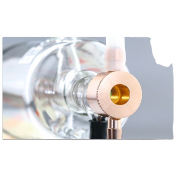 C90 80-100W CO2 Laser Tube with 80mm Diameter and 1250mm Length - Wooden Box Packaging for Laser Engraving and Cutting Machine