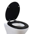 FanMitrk MDF Toilet Seat PVC Veneer P143