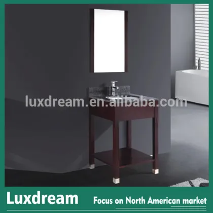 melamine ADA wall hung bathroom vanity