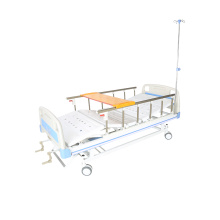 Medical equipment metal 2 crank manual hospital bed