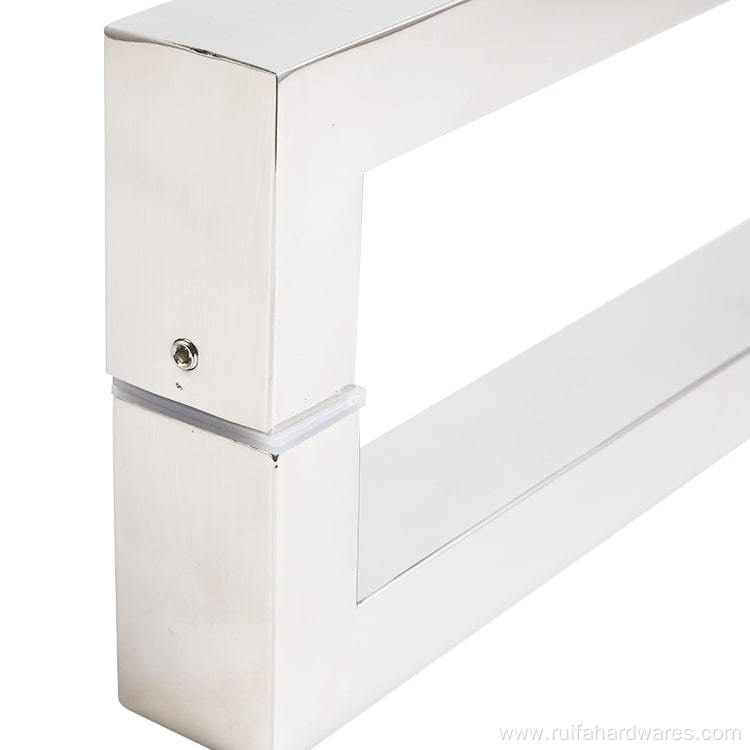 ModernEdge Stainless Steel Glass Door Handle