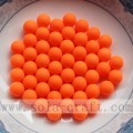 Wholesale Jelly Solid Round Fashion Acrylic Rubber Bead