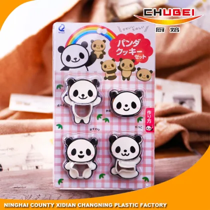 Kitchen Accessories DIY Panda Cookie Cutter Set