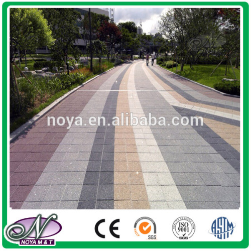 Recycled water permeable paving brick for project
