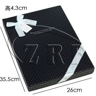 Fashion Fancy Paper Gift Packaging Box with Ribbon (PGB-019)