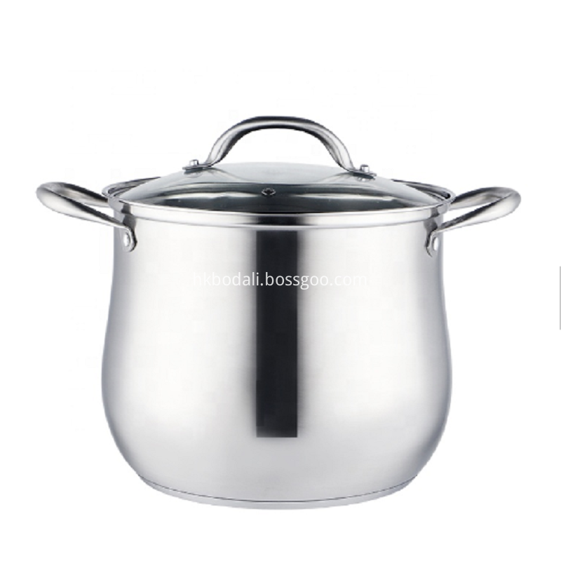 Double Stainless Steel Stockpot