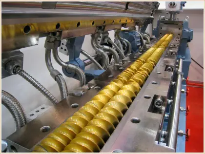 Handyware Snacks Food Machine Twin Screw Extruder