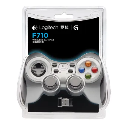 Logitech F710 Wireless Gamepad Controller with Dual Vibration